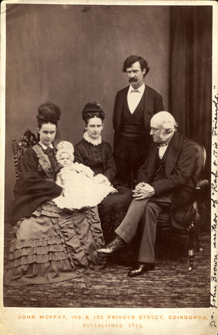 Family moved to Hannibal, Missouri