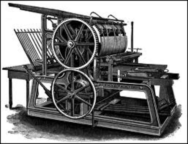 In Cincinnati, Ohio, as assistant in job printing shop.