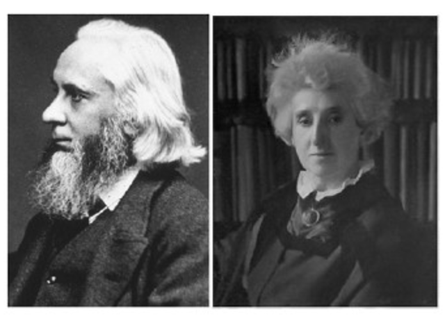 Sir William Huggins and his wife MargaretLindsay Huggins