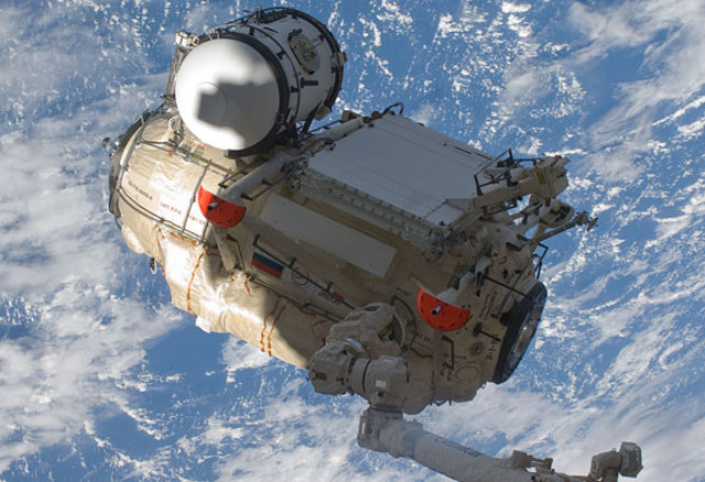 Rassvet Attatched to ISS