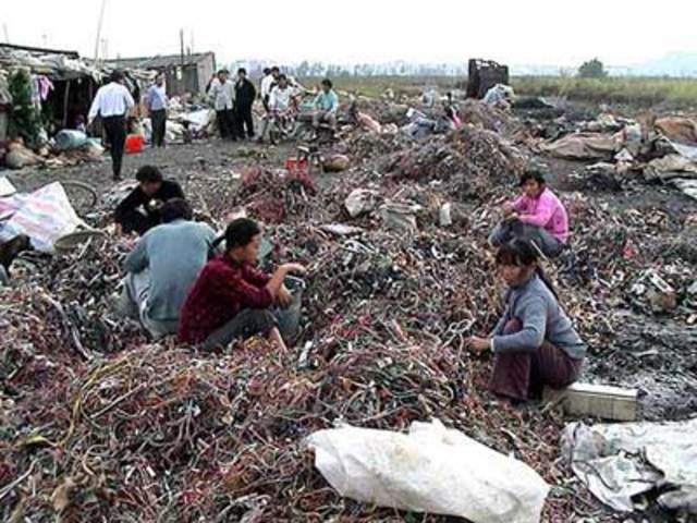 E-waste in Guiyu, China