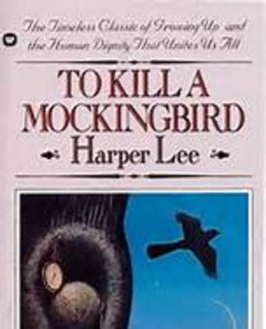 My first wonderful encounter with To Kill a Mockingbird. Picute from bing.com