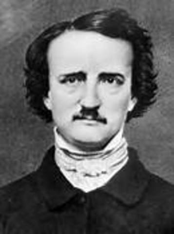 Found one of my favorite writers, Edgar Allan Poe. Picture from bing.com