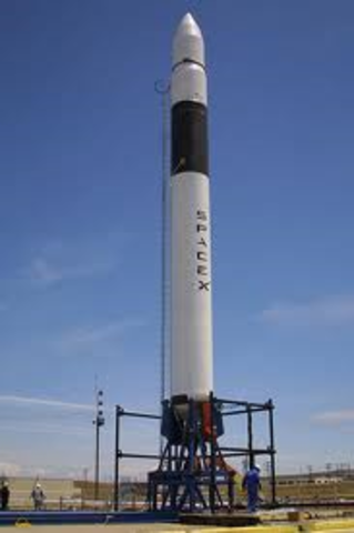 Falcon 1's first launch