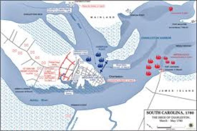 Beginning of the Siege of Charleston