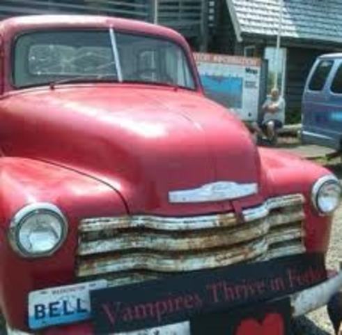 Red Vintage Truck