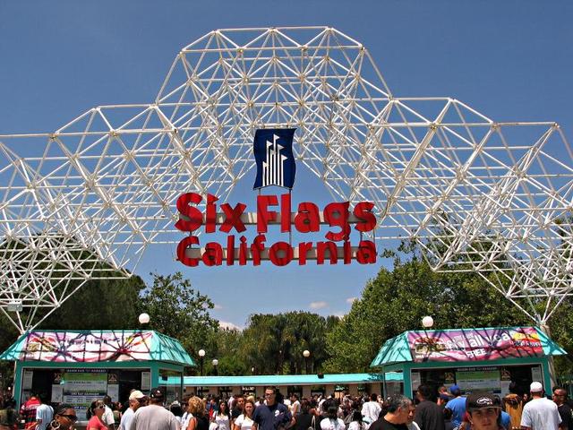 Went to Sixflags this summer