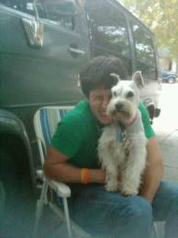 hanging with my family