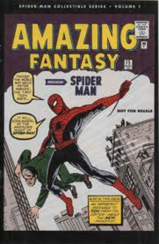 Spiderman comics first appear