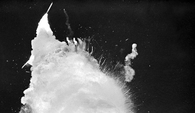 The Explosion of the Challenger Space Shuttle