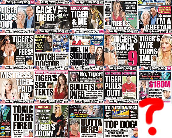 Story Breaks Out About Affairs: "Wood's Scandal"