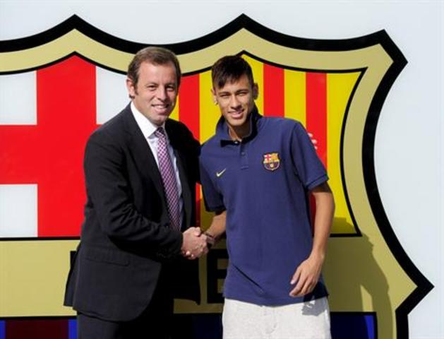 Signing with Barcelona