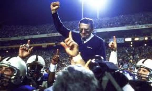 JoePa Becomes Head Coach