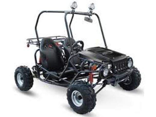 Almost died from crashing a go-cart