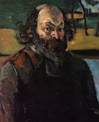 Autorretrato de Paul Cézanne