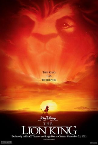 Me enamore con la pelicula Lion King