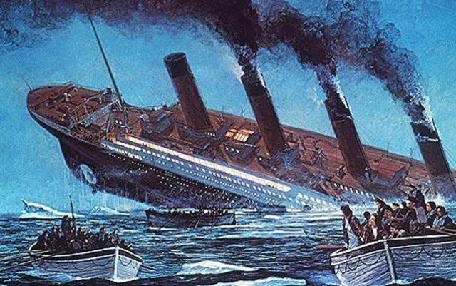 The Titanic  Sinks