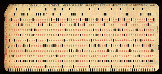 punch cards