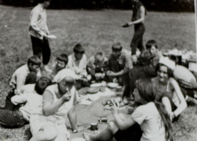 На отдыхе в зеленой зоне