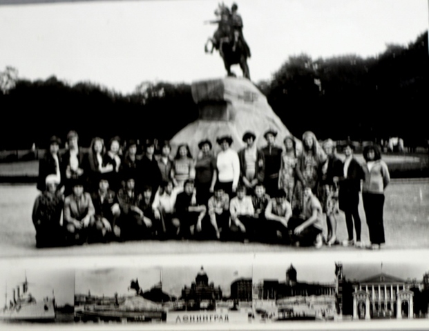 Лучшие кружковцы на экскурсии в г. Ленинград