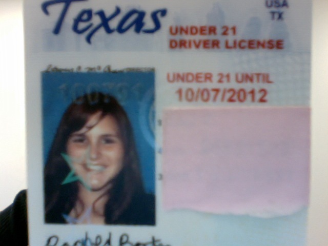 El Día agarre mi licencia de manegar