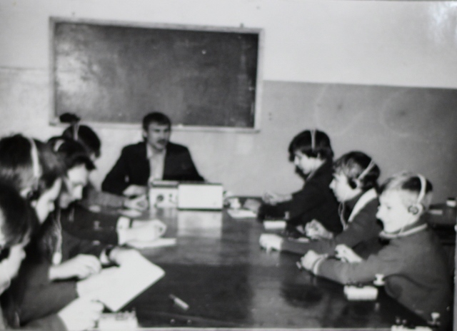 Занятия радиокружка