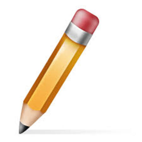 Pencil with eraser