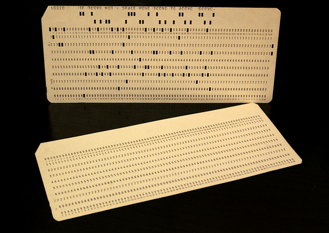 Jacquards Loom ( Punched Cards )