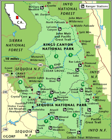 Sequoia National Park founded