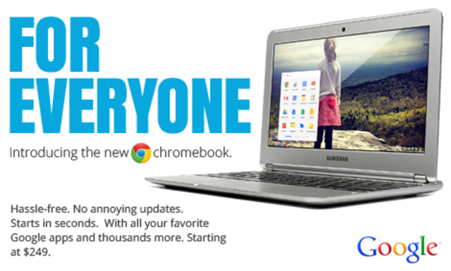Getting me a Google Chrome Book