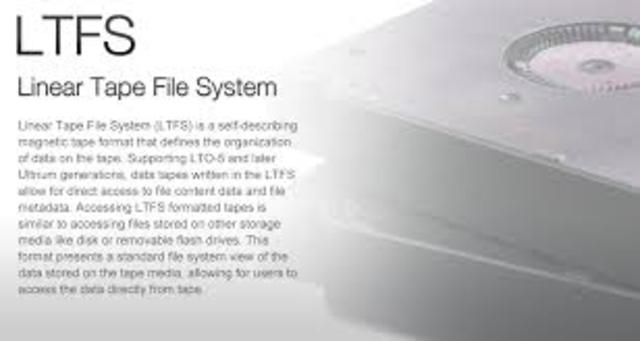 Linear Tape File System (LTFS)