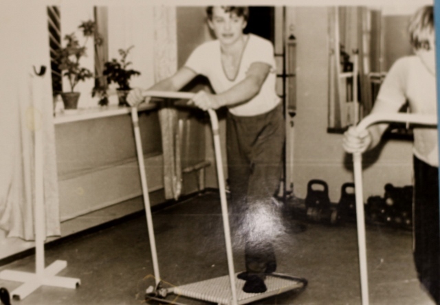 Занятия в тренажерном зале