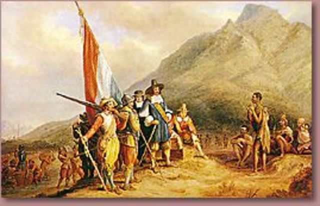 Arrival of Jan van Riebeeck