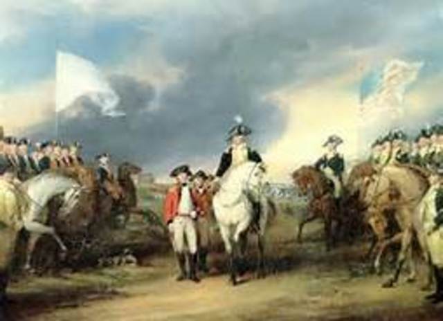 British Surrender at Yorktown