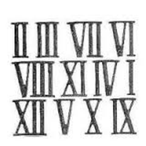 SISTEMA DE NUMERACIÓN ROMANO A.C.