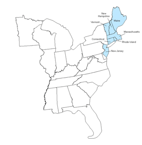 Maine Seperates from Massachusettes