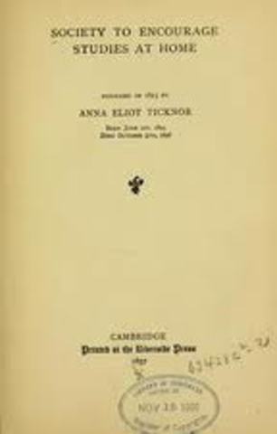 Primera escuela por correspondencia en EEUU