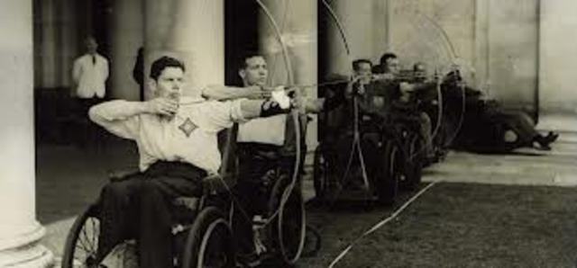 Primeros juegos Paralimpicos en Roma