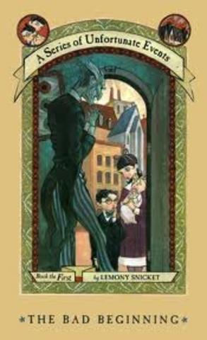 Started reading Lemony Snicket A Series of Unfortunate Events books