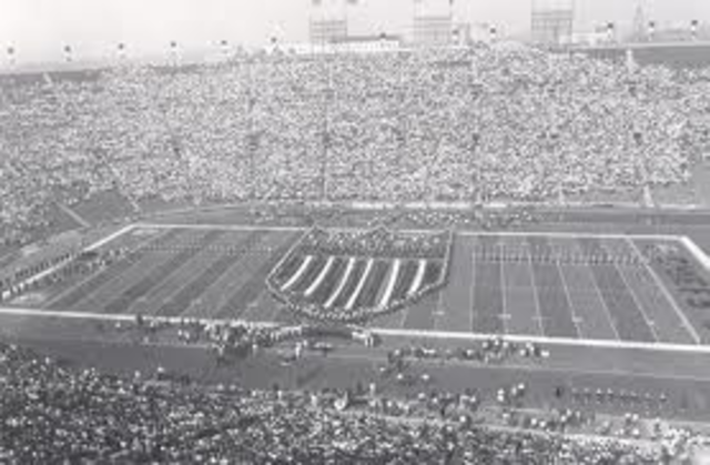 The First Super Bowl