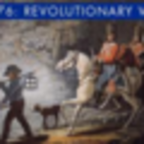 The Years of the Revolutionary War