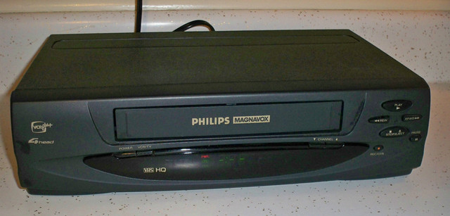 Bought our first VHS player