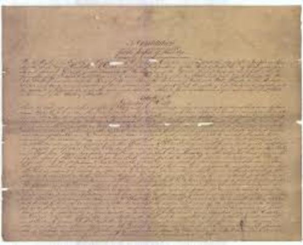 First Constitution