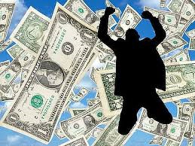 Go back in time to win the lottery