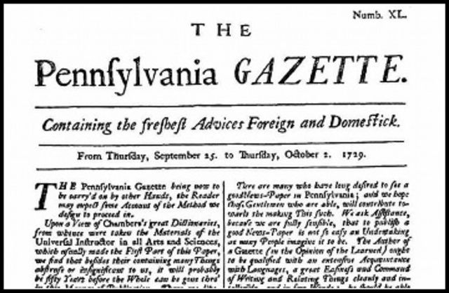 The Pennsylvania Gazette