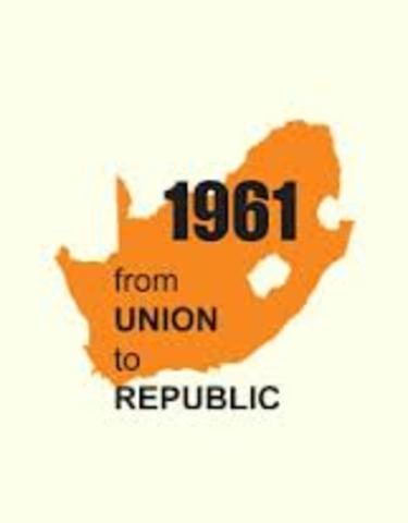 Republic Of South Africa is established