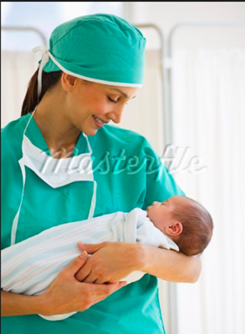 The infant age 1 day