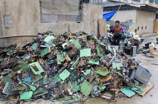 E-waste in Guiyu, China