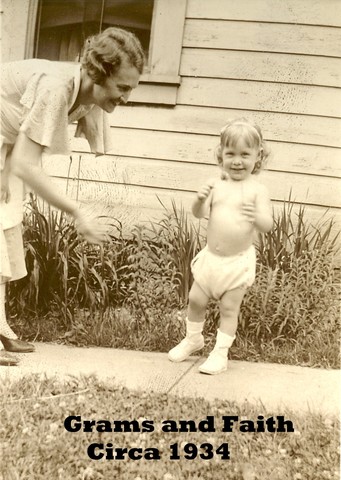 Birth of granddaughter Faith Carol Hughes