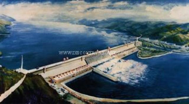 The three Gorges Dam